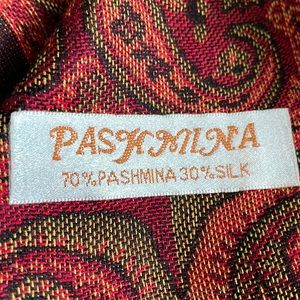 Pashmina 70% Pashmina 30% silk